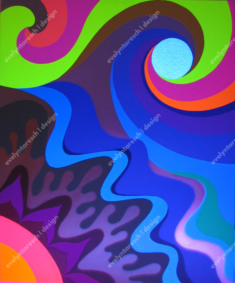 Acrylbild elements-uv