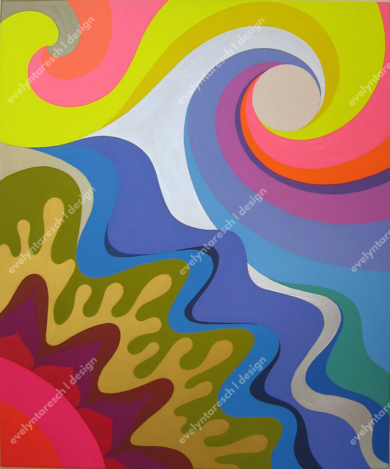 Acrylbild elements
