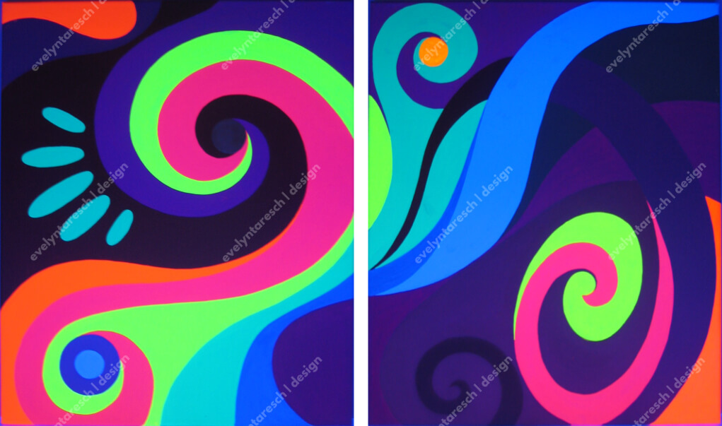 Acrylbild ent-wicklung-uv