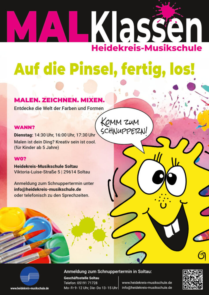 Malklassen der Heidekreis-Musikschule