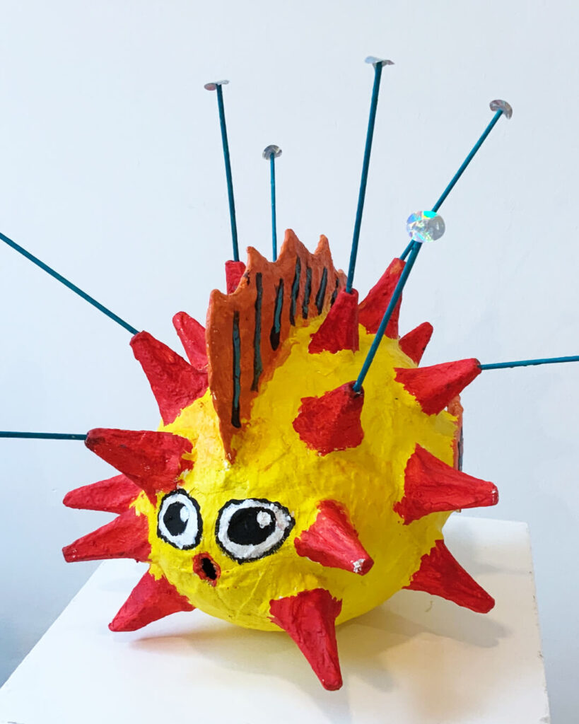 Wasserwelt Fisch-Skulpturen