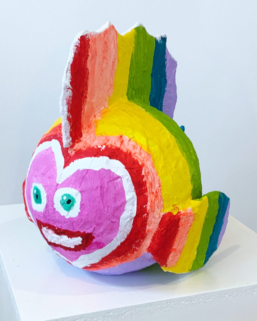 Wasserwelt Fisch-Skulpturen