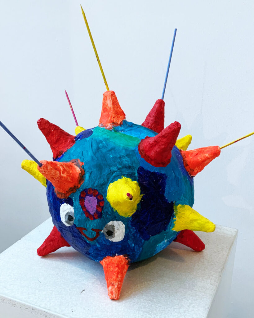 Wasserwelt Fisch-Skulpturen