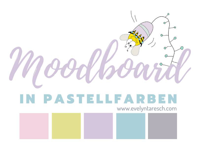 Moodboard Frühling in Pastellfarben